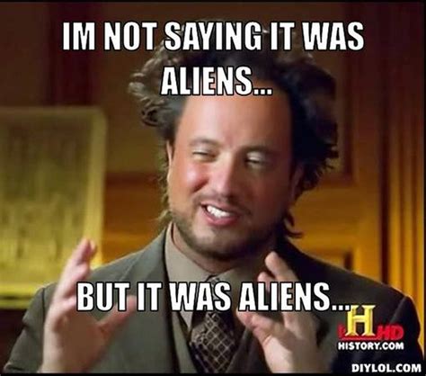 history channel aliens dude